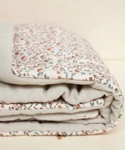 Gabrielle Paris Couvre-lits Edredon En Lin Lavé Imprimé Fleuri Rose 90x190 -Couvre-lits Soldes 2022 edredon en lin lave imprime fleuri rose 90x190 10