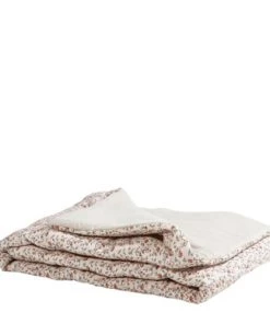 Gabrielle Paris Couvre-lits Edredon En Lin Lavé Imprimé Fleuri Rose 90x190 -Couvre-lits Soldes 2022 edredon en lin lave imprime fleuri rose 90x190 11