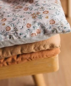 Gabrielle Paris Couvre-lits Edredon En Lin Lavé Imprimé Fleuri Rose 90x190 -Couvre-lits Soldes 2022 edredon en lin lave imprime fleuri rose 90x190 6