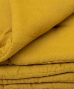 Gabrielle Paris Couvre-lits Edredon En Lin Lavé Jaune 90x190 12 Gabrielle Paris Couvre-lits Edredon En Lin Lavé Jaune 90x190 -Couvre-lits Soldes 2022 edredon en lin lave jaune 90x190 5