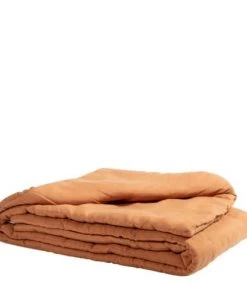 Gabrielle Paris Couvre-lits Edredon En Lin Lavé Marron Cuivre 90x190 11 Gabrielle Paris Couvre-lits Edredon En Lin Lavé Marron Cuivre 90x190 -Couvre-lits Soldes 2022 edredon en lin lave marron cuivre 90x190 6