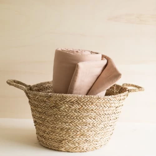 Gabrielle Paris Couvre-lits Edredon En Lin Lavé Rose 90x190 5 Gabrielle Paris Couvre-lits Edredon En Lin Lavé Rose 90x190 – Image 3