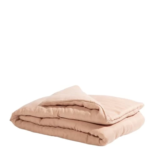 Gabrielle Paris Couvre-lits Edredon En Lin Lavé Rose 90x190 6 Gabrielle Paris Couvre-lits Edredon En Lin Lavé Rose 90x190 – Image 4
