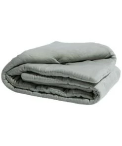 Gabrielle Paris Couvre-lits Edredon En Lin Lavé Marron Camel 90x190 -Couvre-lits Soldes 2022 edredon en lin lave vert d eau 90x190 6