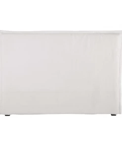 Maisons Du Monde Housses De Tête De Lit Housse De Tête De Lit 160 En Lin Lavé Blanche