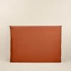 Madura Housses De Tête De Lit Housse De Tête De Lit 170x134 Cm Terracotta Et Bourdon Noir En Lin -Couvre-lits Soldes 2022 housse de tete de lit 170x134 cm terracotta et bourdon noir en lin