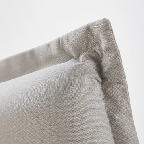 Maisons Du Monde Housses De Tête De Lit Housse De Tête De Lit 90 En Coton Gris 4 Maisons Du Monde Housses De Tête De Lit Housse De Tête De Lit 90 En Coton Gris – Image 2