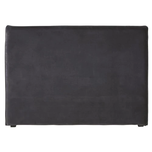 Maisons Du Monde Housses De Tête De Lit Housse Tête De Lit 160 En Velours Gris Anthracite 3 Maisons Du Monde Housses De Tête De Lit Housse Tête De Lit 160 En Velours Gris Anthracite