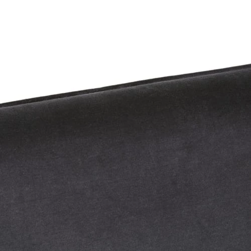 Maisons Du Monde Housses De Tête De Lit Housse Tête De Lit 160 En Velours Gris Anthracite 4 Maisons Du Monde Housses De Tête De Lit Housse Tête De Lit 160 En Velours Gris Anthracite – Image 2