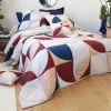 Becquet Couvre-lits Jeté De Lit 230x250 Multicolore En Coton -Couvre-lits Soldes 2022 jete de lit 230x250 multicolore en coton
