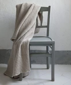 Vivaraise Couvre-lits Jete En Coton Craie 180 X 260 -Couvre-lits Soldes 2022 jete en coton craie 180 x 260 8