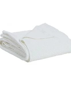 Vivaraise Couvre-lits Jete En Coton Craie 260 X 260