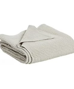 Vivaraise Couvre-lits Jete En Coton Lin 180 X 260