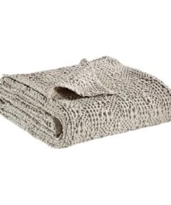 Vivaraise Couvre-lits Jete En Coton Lin 240 X 260