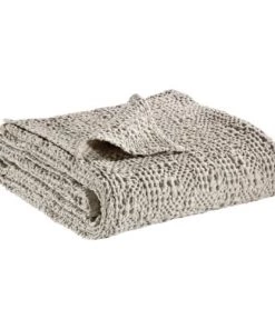 Vivaraise Couvre-lits Jete En Coton Lin 260 X 260