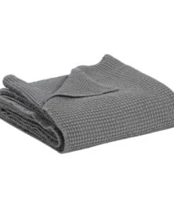 Vivaraise Couvre-lits Jete En Coton Vert De Gris 180 X 260 -Couvre-lits Soldes 2022 jete en coton tourterelle 180 x 260