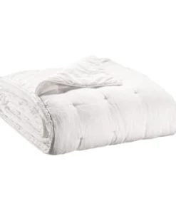 Vivaraise Couvre-lits Jeté De Lit Stonewashed Zeff En Lin Craie 240 X 260 -Couvre-lits Soldes 2022 jete en lin blanc 240 x 260