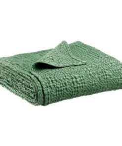 Vivaraise Couvre-lits Jete En Coton Craie 180 X 260 -Couvre-lits Soldes 2022 jete stonewashed en coton amande 180 x 260