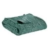 Vivaraise Couvre-lits Jeté Stonewashed En Coton Vert De Gris 260 X 260 -Couvre-lits Soldes 2022 jete stonewashed en coton vert de gris 260 x 260