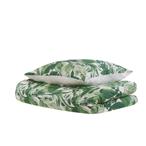 Beliani Draps Plats Linge De Lit En Tissu Blanc 6 Beliani Draps Plats Linge De Lit En Tissu Blanc – Image 4