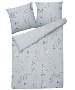 Beliani Draps Plats Linge De Lit En Tissu Bleu -Couvre-lits Soldes 2022 linge de lit en tissu bleu 8