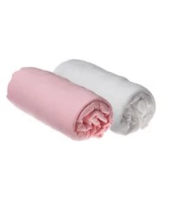 ID Kids Draps Plats Lot De 2 Draps-housse 90x140 Cm Viscose De Bambou Bleu Ciel -Couvre-lits Soldes 2022 lot de 2 draps housse 90x140 cm viscose de bambou blanc et rose 1