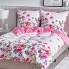 Beliani Draps Plats Parure De Lit Rose à Fleurs 135 X 200 LARYNHILL -Couvre-lits Soldes 2022 parure de lit rose a fleurs 135 x 200 larynhill