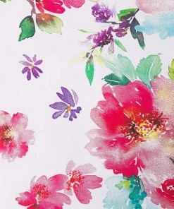 Beliani Draps Plats Parure De Lit Rose à Fleurs 135 X 200 LARYNHILL -Couvre-lits Soldes 2022 parure de lit rose a fleurs 135 x 200 larynhill 5