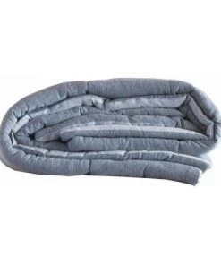 Toison D'Or Couvre-lits Plaid En Pur Coton Double Face Coton Perle/cendre 160 X 140 -Couvre-lits Soldes 2022 plaid en pur coton double face coton perle cendre 160 x 140 2